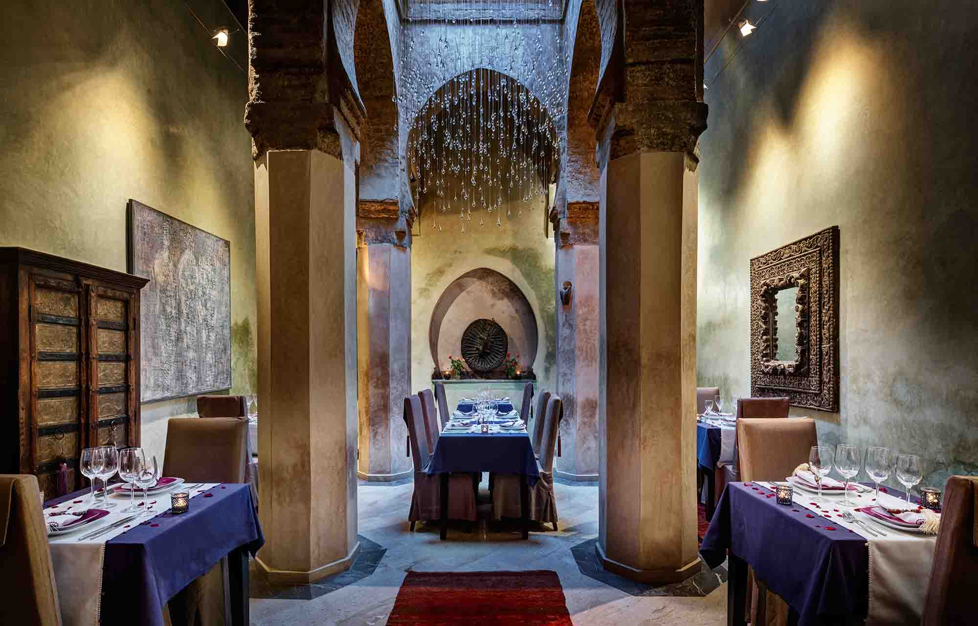 RIAD SIWAN GUEST HOUSE MARRAKECH DINING ROOM