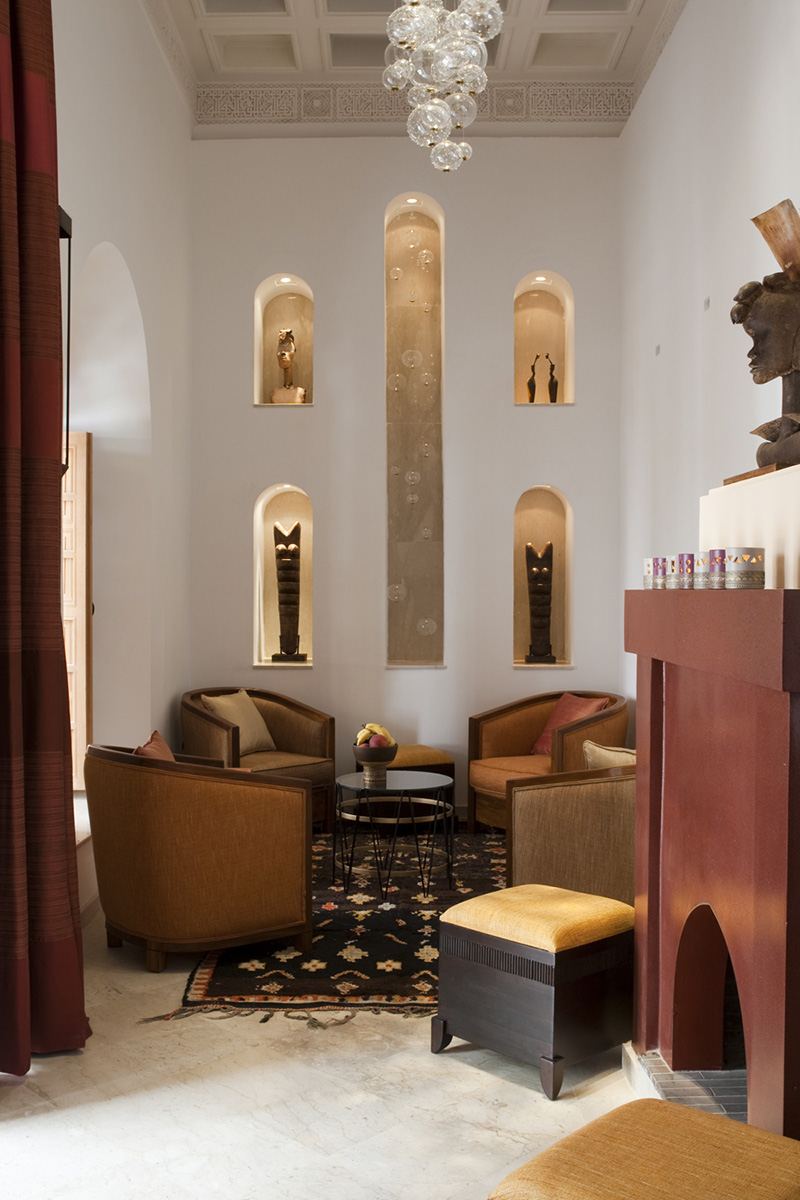 RIAD SIWAN GUEST HOUSE MARRAKECH LIVING ROOM